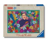 Ravensburger - Puzzle 1000 Pezzi Frida Kahlo | Puzzle 1000 Pezzi Arte Con Una Misura Di 70x50 Cm | Regalo Per Adulti E Bambini Da 14 Anni E Più