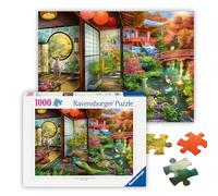Ravensburger - Puzzle 1000 Pezzi Giardino Giapponese | Puzzle Per Adulti E Bambini Con Una Misura Di 70x50 Cm | Regalo Per Adulti E Bambini Da 14 Anni E Più