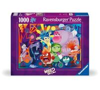 Ravensburger- Puzzle 1000 Pezzi: Inside Out 2, Puzzle per Adulti e Bambini +14 anni, Inside Out Personaggi, 70x50cm