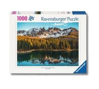 Ravensburger - Puzzle Lago di Carezza, 1000 Pezzi, Puzzle Paesaggi per Adulti e Ragazzi, Idea Regalo per Lei o Lui, 70x50 cm