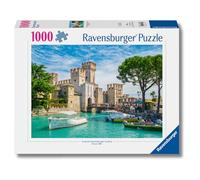 Ravensburger - Puzzle 1000 Pezzi Lago Di Garda | Puzzle Con Foto Con Una Misura Di 70x50 Cm | Regalo Per Adulti E Bambini Da 14 Anni E Più