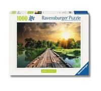 Ravensburger - Puzzle 1000 Pezzi Luce Mistica, Puzzle Adulti 70x50cm | Puzzle Luce Mistica da 1000 pezzi, 70x50 cm, per adulti 14+, collezione Il Potere della Natura e ideale come idea regalo.