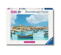 Ravensburger - Puzzle 1000 Pezzi Malta Nel Mediterraneo | Puzzle 1000 Pezzi Paesaggi Con Una Misura Di 70x50 Cm | Regalo Per Adulti e Bambini Da 14 Anni e Più