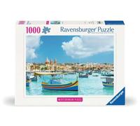 Ravensburger 12000028 - Malta nel Mediterraneo - puzzle 1000 pezzi - puzzle adulti e ragazzi da 14 anni, puzzle Malta