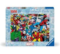 Ravensburger - Puzzle 1000 Pezzi Marvel Challenge, Adulti 14+ anni 70x50cm