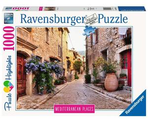 RAVENSBURGER PUZZLE 1000 PEZZI MEDITERRANEAN PLACES FRANCE 70X50 CM ART 14975