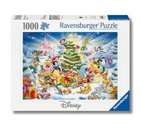 Ravensburger - Puzzle Natale con Disney per Adulti e Ragazzi, 1000 Pezzi, Idea Regalo per Lei o Lui, 70x50 cm