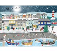 Ravensburger - Puzzle 1000 Pezzi: Natale Sulla Costa, Puzzle Adulti E Famiglie, Puzzle 1000 Pezzi 70 x 50 cm, Regalo Adulti