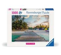 Ravensburger 12000159 - Paradiso delle Maldive - puzzle 1000 pezzi - puzzle ad
