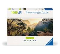 Ravensburger - Puzzle 1000 Pezzi Parco Yosemite, Panorama Adulti 98x37,5cm | Puzzle Il Parco Yosemite da 1000 pezzi, 98x37,5 cm, per adulti 14+, panorama, collezione Yosemite e ideale come idea regalo.