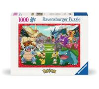 Ravensburger - Puzzle 1000 Pezzi Per Adulti Pokémon, Puzzle Adulti 70x50cm | Puzzle Pokémon da 1000 pezzi, 70x50 cm, per adulti 14+, ideale come regalo originale per tutti gli appassionati di Pokémon.