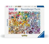 Ravensburger - Puzzle 1000 Pezzi Pokemon Challenge | Puzzle Per Adulti E Tutta