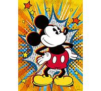 Ravensburger, Puzzle 1000 pezzi, Retro Mickey, Dimensione puzzle 70x50 cm, Puzzle per Adulti, Foto e Paesaggi, Relax, Puzzle classici