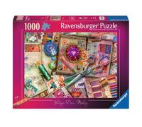 Ravensburger - Puzzle 1000 pezzi: sartoria, puzzle per adulti, 70 x 50 cm