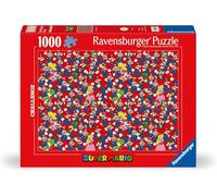 Ravensburger - Puzzle 1000 Pezzi Super Mario Challenge, Adulti 14+ 70x50cm | Puzzle Super Mario Challenge da 1000 pezzi, 70x50 cm, per adulti 14+, ideale come idea regalo per tutti i fan di Super Mario.