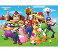 Ravensburger - Puzzle 1000 Pezzi Super Mario Puzzle Super Mario Adulti E Bambi