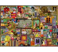 Ravensburger - Puzzle 1000 Pezzi The Craft Cupboard | Puzzle Per Adulti E Bambini Con Una Misura Di 70x50 Cm | Regalo Per Adulti E Bambini Da 14 Anni E Più