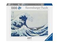 Ravensburger - Puzzle The Great Wave Off Kanagawa, 1000 Pezzi, Puzzle Arte per Adulti e Ragazzi, Quadri Famosi da Esporre, Idea Regalo per Lei o Lui, 70x50 cm