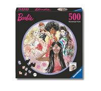 Ravensburger - Puzzle Barbie, Puzzle 500 pezzi circle, Puzzle Adulti e Bambini 1