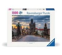 Puzzle Ravensburger Praga: Passeggiata sul Ponte Carlo 1000 pezzi