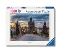 Puzzle Ravensburger Praga: Passeggiata sul Ponte Carlo 1000 pezzi