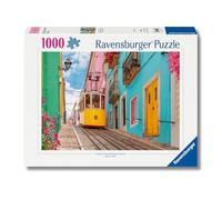 Ravensburger - Puzzle 1000 Pezzi Tram Di Lisbona, Puzzle Adulti 70x50cm