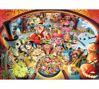 Ravensburger Trick or Treat by Dean Macadam 1000 Piece Jigsaw Puzzle for Adults - 12001348 - Handcrafted Tooling, Made in Germany, Every Piece Fits Together Perfectly