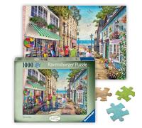 Ravensburger - Puzzle 1000 Pezzi Verso la Spiaggia, Puzzle Adulti 70x50cm | Puzzle Verso la Spiaggia, 1000 pezzi, 70x50 cm, per adulti 14+, collezione Meravigliosa Illustrazione, idea regalo originale.