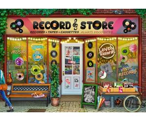 Ravensburger - Puzzle 1000 Pezzi Vintage Vinyl | Puzzle Per Adulti E Bambini Con Una Misura Di 70x50 Cm | Regalo Per Adulti E Bambini Da 14 Anni E Più