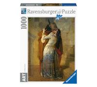 Ravensburger - Puzzle Klimt / Hayez: bacio - 1000 Pezzi