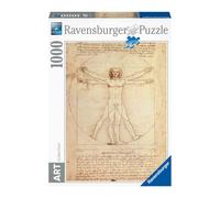 Ravensburger - Puzzle 1000 PZ Arte, L'Uomo Vitruviano