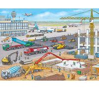 Ravensburger Puzzle 10624 Cantiere in aeroporto