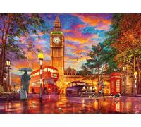 Ravensburger - Puzzle Sunset At Parliament Square 1000P (12000184) Toy NUOVO