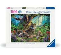 Ravensburger Puzzle 12000477 - Wolves in the Forest - Puzzle da 1000 pezzi per adulti e bambini dai 14 anni in su, puzzle a forma di lupo