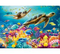 Ravensburger Puzzle Mondo blu sottomarino – 1000 pezzi, 70x50 cm – da 14 anni