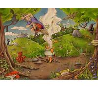 Ravensburger Puzzle 12000777 - Con la strega del bosco - Puzzle da 500 pezzi per adulti e bambini dai 12 anni in su,