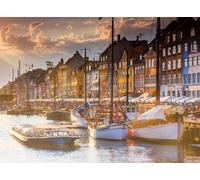 Ravensburger Puzzle 500 Pezzi Tramonto a Copenaghen - Puzzle Adulti +14 anni, 49 x 36 cm, Puzzle per Adulti, Collezione 500 Pezzi, Idee Regalo