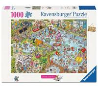 Ravensburger Puzzle 12001164 - Ray Nicholson: The Pool - Puzzle a fumetti da 1000 pezzi, divertente e riccamente illustrato, per appassionati di puzzle dai 14 anni in su