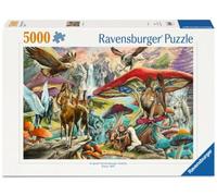 Ravensburger Puzzle 12001421 - Mushrooms & Myths - Puzzle da 5000 pezzi con creature mitiche per appassionati di fantasy dai 14 anni in su