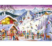 Ravensburger Puzzle 12001719 - Sulle piste da sci - puzzle invernale illustrato