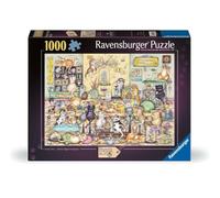 Ravensburger Puzzle 12001755 - Crazy Cats - divertente puzzle per gatti da 1000 pezzi, per appassionati di puzzle dai 14 anni in su