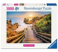 Ravensburger Puzzle 12001761 - Scala in legno per Praia do Camilo, Beautiful Walkways Collection, puzzle da 1000 pezzi, per amanti della natura e degli amanti delle escursioni a partire dai 14 anni in