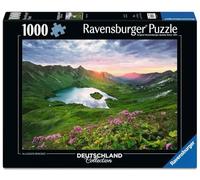 Ravensburger Puzzle 12001768 - Allgäu Bergsee - Fotopuzzle da 1000 pezzi della serie «Deutschland Collection», per adulti e bambini dai 14 anni in su