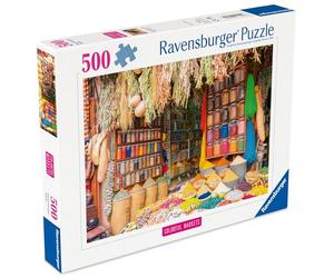 Ravensburger Puzzle 12001816 - Colourful Spices, Marocco - Puzzle fotografico da 500 pezzi della serie «Colorful Markets», per adulti e bambini dai 12 anni in su