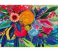Ravensburger Puzzle 12001846 - Color Explosion - Puzzle floreale da 500 pezzi per adulti e bambini dai 12 anni in su