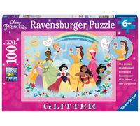 Ravensburger Puzzle Disney Princess Glitter XXL 100 pezzi 36x49 cm