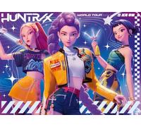 Ravensburger - Puzzle 150 Pezzi XXL: K-Pop Demon Hunters Tour Mondiale, Puzzle Bambini 7 Anni, 49 x 36 cm, Regalo Bambina 7 Anni E Bambino
