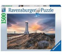 Ravensburger - Puzzle 1500 Pezzi Cielo Magico Sopra il Faro | Adulti 14+ | Puzzle da 1500 pezzi con suggestivo faro al tramonto. Misura 80 x 60 cm, ideale per adulti e ragazzi dai 14 anni.