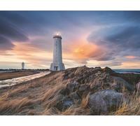 Ravensburger - Puzzle 1500 Pezzi Cielo Magico Sopra Il Faro Akranes| Puzzle Per Adulti 1500 Pezzi | Puzzle Adulti Per Bambini Dai 14 Anni | Regalo Compleanno Per Bambini Dai 14 Anni | Misure 80x60cm