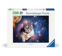 Ravensburger - Puzzle Cats In Space 1500P (12000742) Toy NUOVO